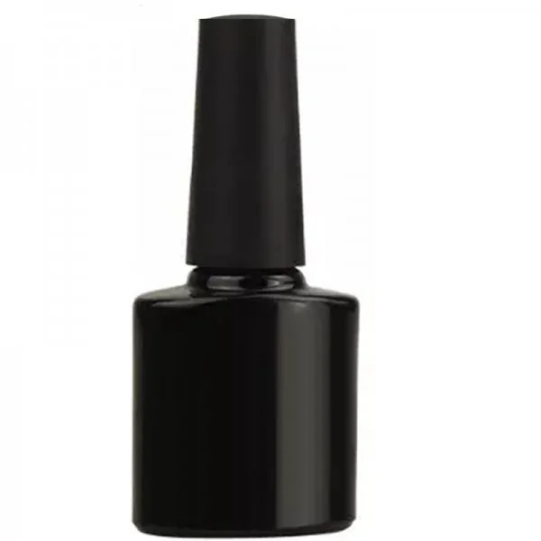 Nagellack - Gel Lack Flasche schwarz leer 7,3ml